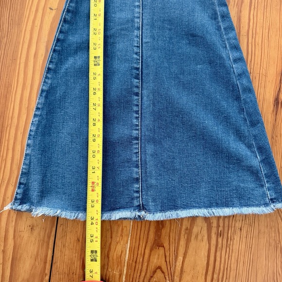 Judy Blue Super Flare Fit Jeans Raw Hem Womens 5/27 - Picture 4 of 10